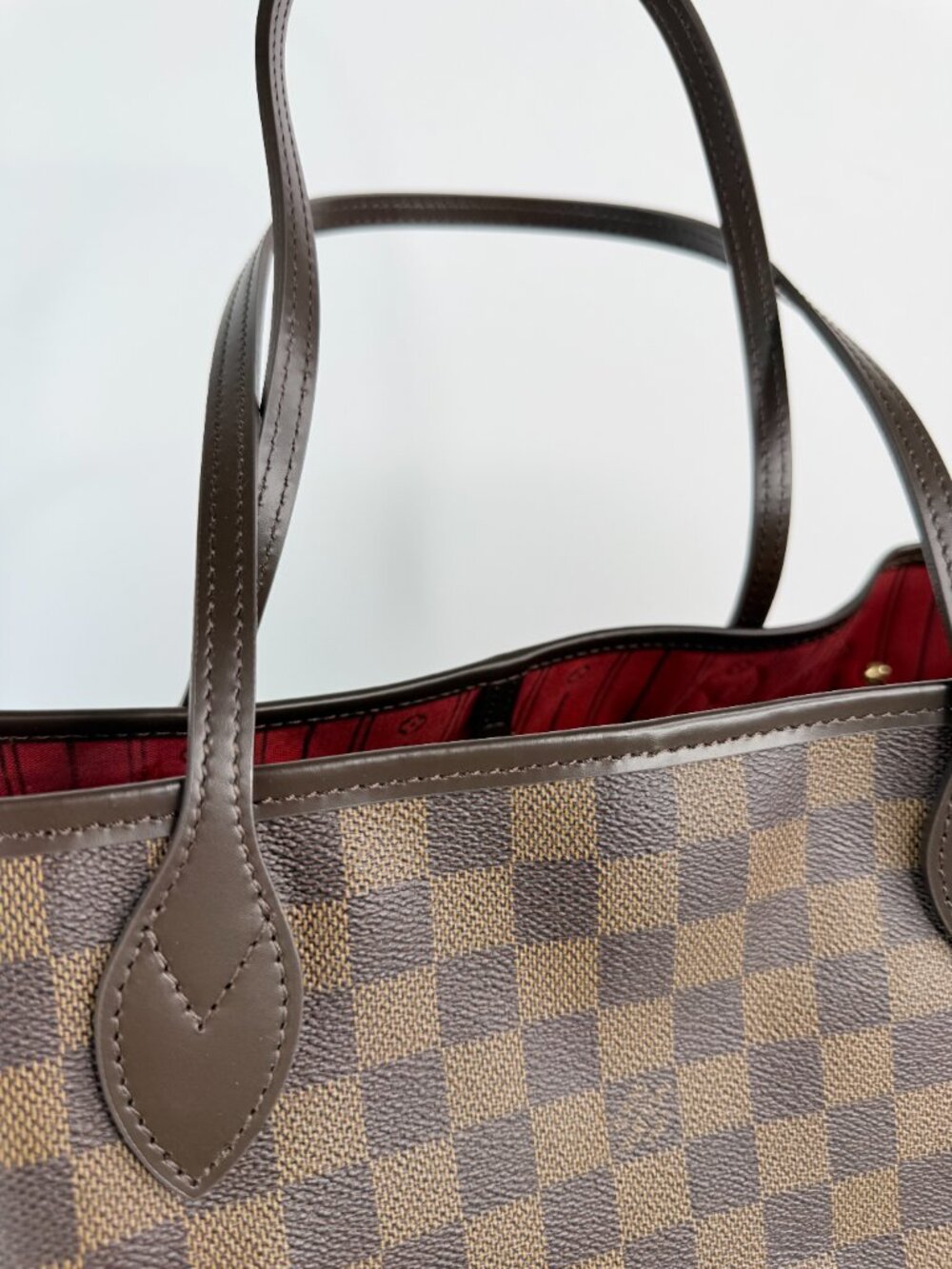louis vuitton neverfull damier ebene - Picture 5 of 14